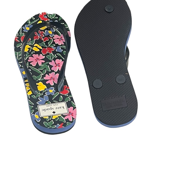 Kate Spade Flora Design Flip Flop Sandals - Picture 8 of 8